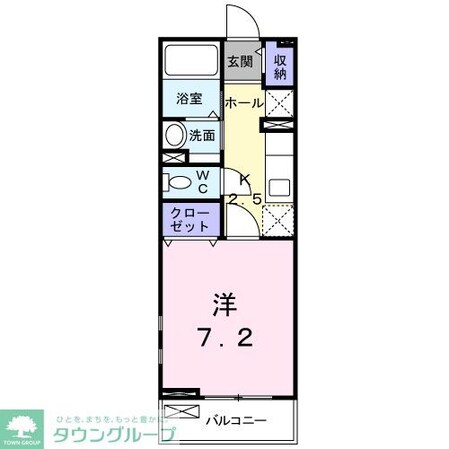 メゾン ドゥ ソレイユの物件間取画像